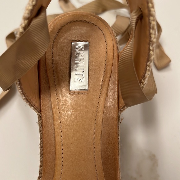 **SOLD** Schutz wedge espadrilles - Picture 4 of 5